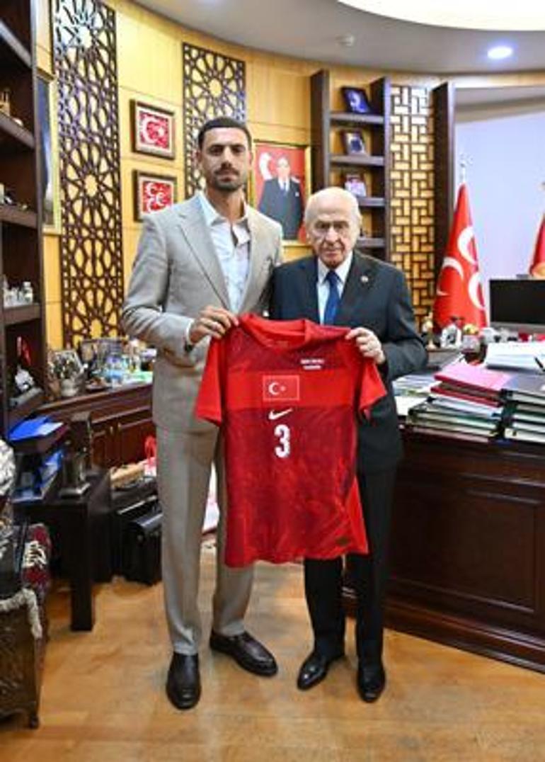 Merih Demiral, Devlet Bahçeliyi ziyaret etti