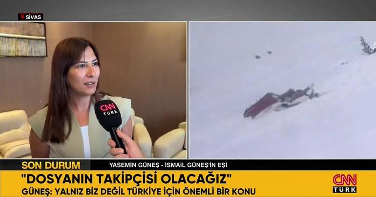 Merhum İsmail Güneşin eşi CNN TÜRKte: Dosyanın takipçisi olacağız