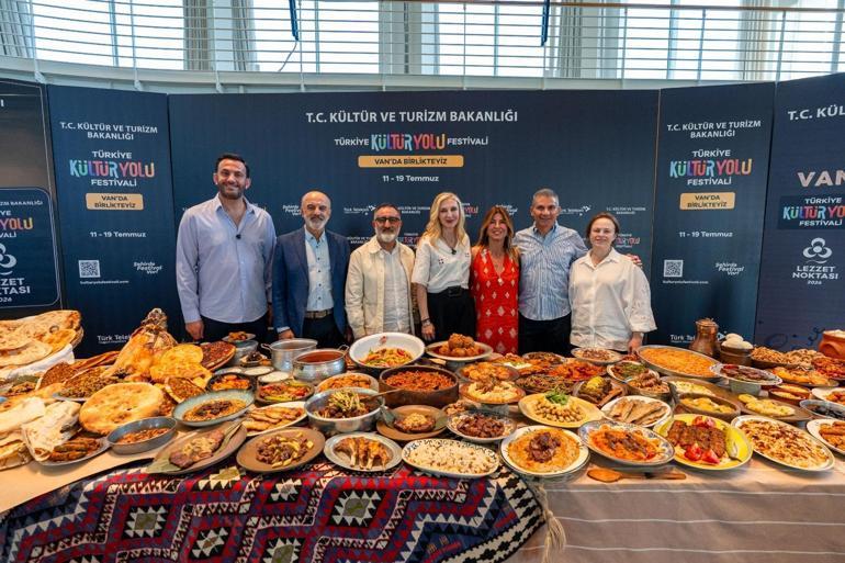Vanın gastronomi mirası Kültür Yolu Festivalinde yaşatılıyor