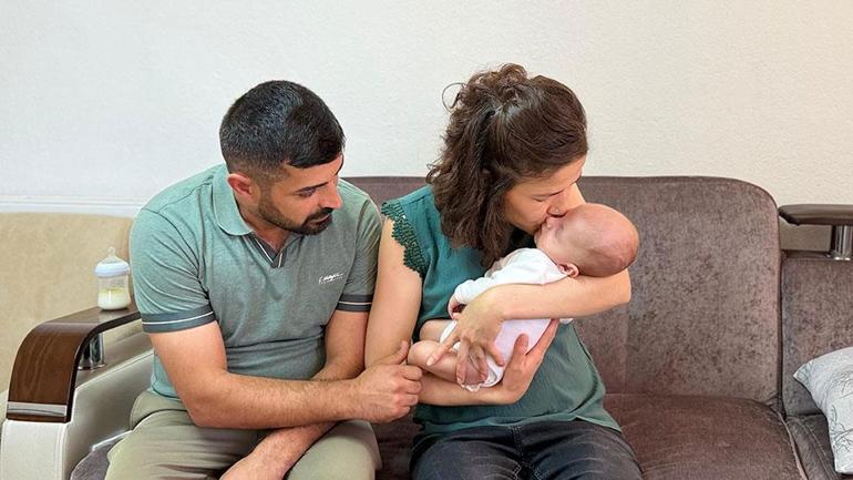 4 aylık minik Kaanın büyük savaşı