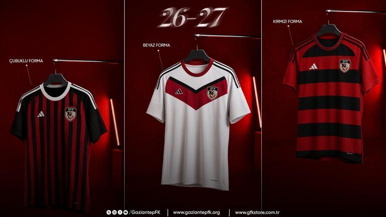 Gaziantep FK, yeni sezon formalarını tanıttı