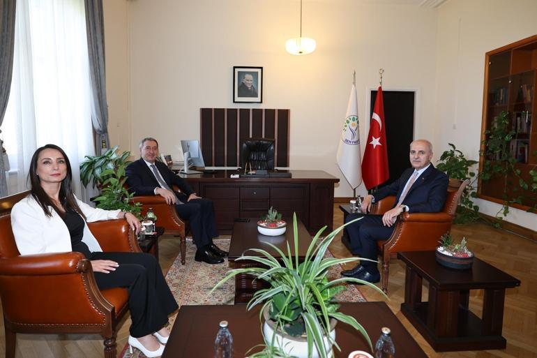  TBMM Başkanı Kurtulmuştan AK Parti ve İYİ Partiye ziyaret