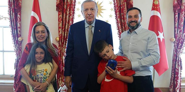 Erdoğan Cake Not Hate kampanyasıyla tanınan Harrisi kabul etti