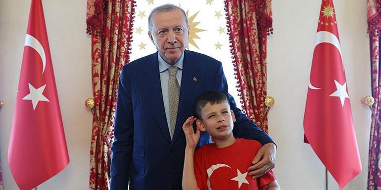 Erdoğan Cake Not Hate kampanyasıyla tanınan Harrisi kabul etti