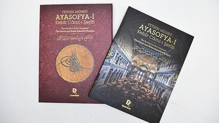 Ayasofya’ya yakışır özel bir eser: Kutlu fethin zafer nişanesi