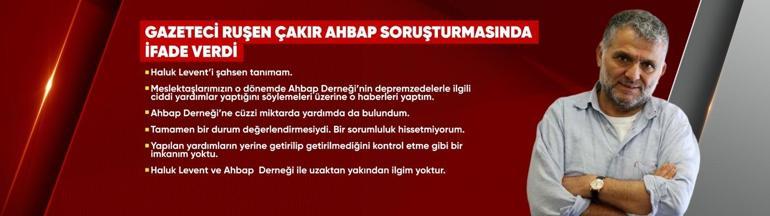 Ünlüler AHBAP soruşturmasında ifade veriyor Fatih Altaylı: Haluk Levente güvenmezdim