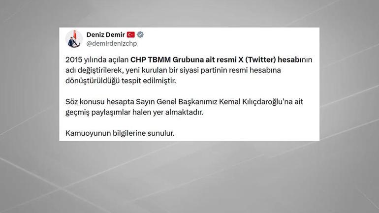 CHP ile Yeni Parti arasındaki ilk polemik sanal medya hesabından