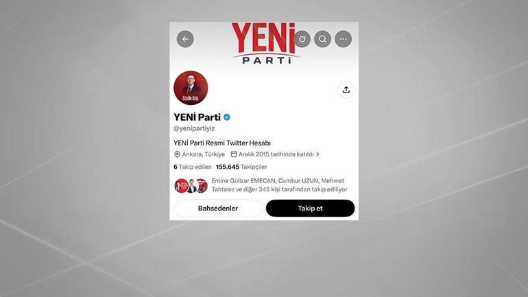 CHP ile Yeni Parti arasındaki ilk polemik sanal medya hesabından