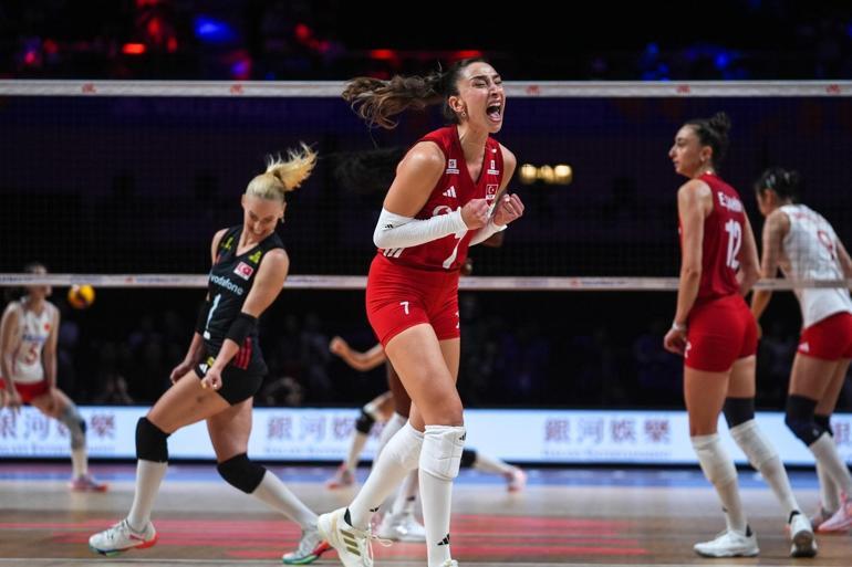 Filenin Sultanları, Milletler Ligi Brezilya final maçında 2-1 Öndeyiz