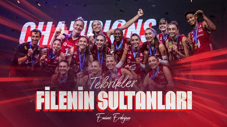 SON DAKİKA... ŞAMPİYON FİLENİN SULTANLARI Milletler Ligi finalinde tarih yazdılar