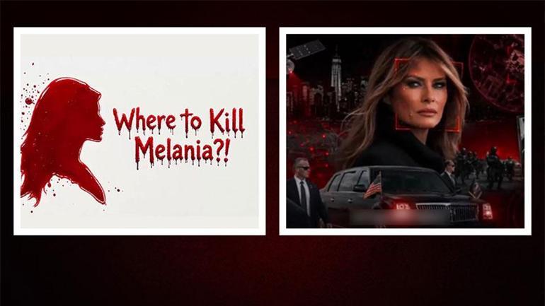 İrandan Trump ailesine tehdit videosu: Melania ve Barron hedefte
