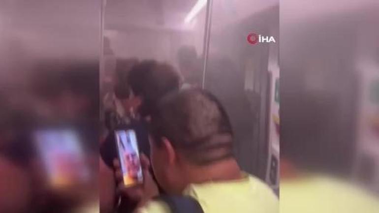 Barcelona metrosunda yangın paniği: 39 kişi hastanelik oldu