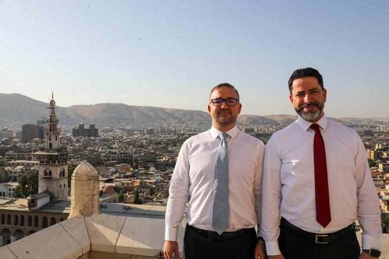 TCMB Başkanı Fatih Karahandan Şama tarihi ziyaret Merkez bankaları arasında işbirliği anlaşması