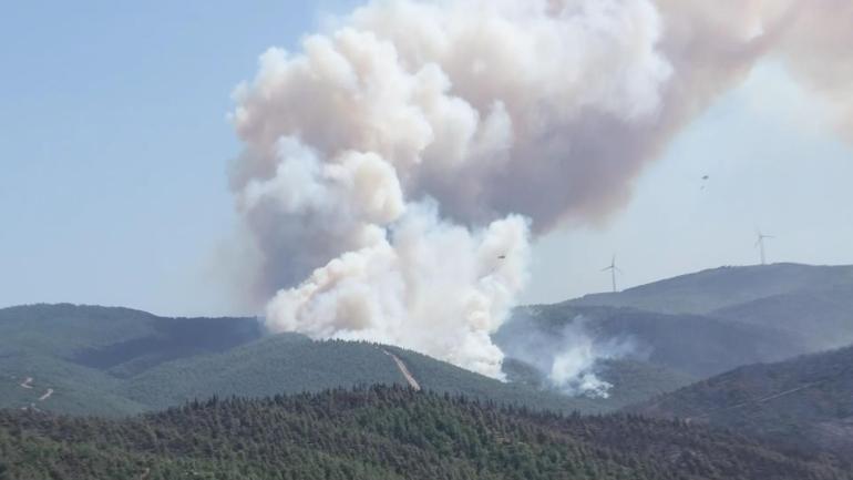 Susurlukta yangın tekrar başladı