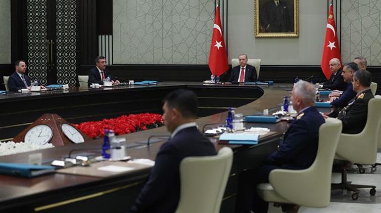 Yüksek Askeri Şura, Cumhurbaşkanı Erdoğan başkanlığında toplandı