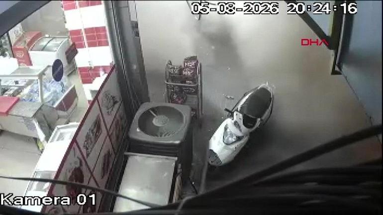 4 katlı binanın çökme anı kamerada