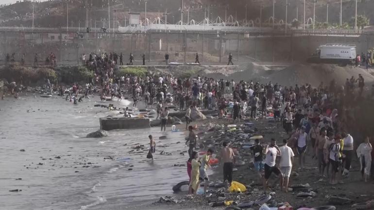 Çinden “İsrail yaptı” iddiası: Ceuta’daki göçmen krizinin arkasında Mossad mı var