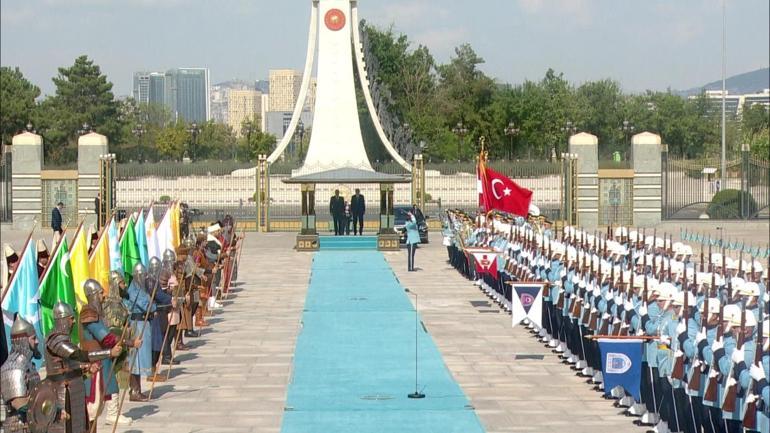 SON DAKİKA HABERİ | Cumhurbaşkanı Erdoğan, Avusturya Başbakanı Stockerı karşıladı