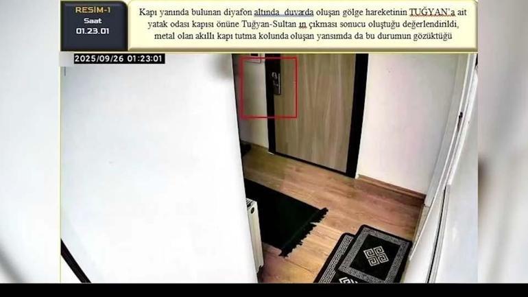 GÜLLÜ CİNAYETİNDE 7 SANİYE DETAYI Tüm hareketler kapı koluna yansımış
