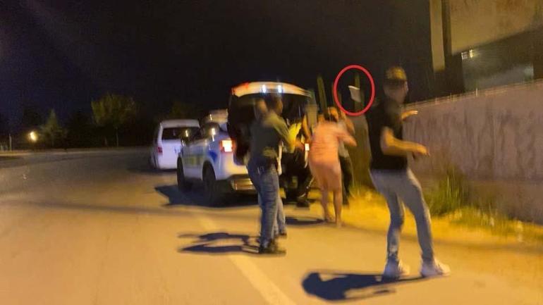 Alkollü sürücüden gazetecilere mermerli saldırı