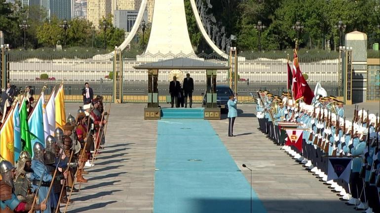 SON DAKİKA | Cumhurbaşkanı Erdoğan, Mahmud Abbası resmi törenle karşıladı
