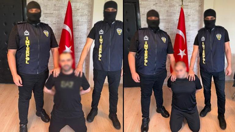 SON DAKİKA... Redkitler ve Erdoğan Aykut organize suç örgütlerinin elebaşları yakalanarak Türkiyeye getirildi
