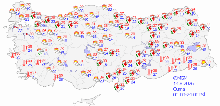 14 AĞUSTOS İL İL HAVA DURUMU TAHMİNLERİ: İstanbulda yağmur yağacak mı Havalar serinleyecek mi Sıcaklıklar artacak mı Meteoroloji saat verdi
