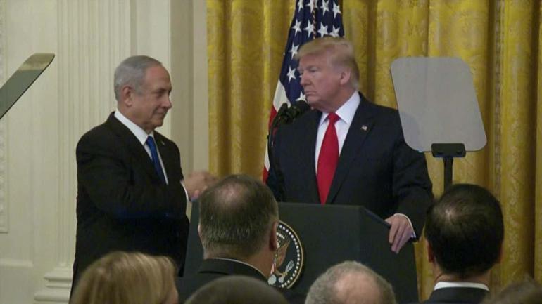 Trumptan Netanyahuya destek yok