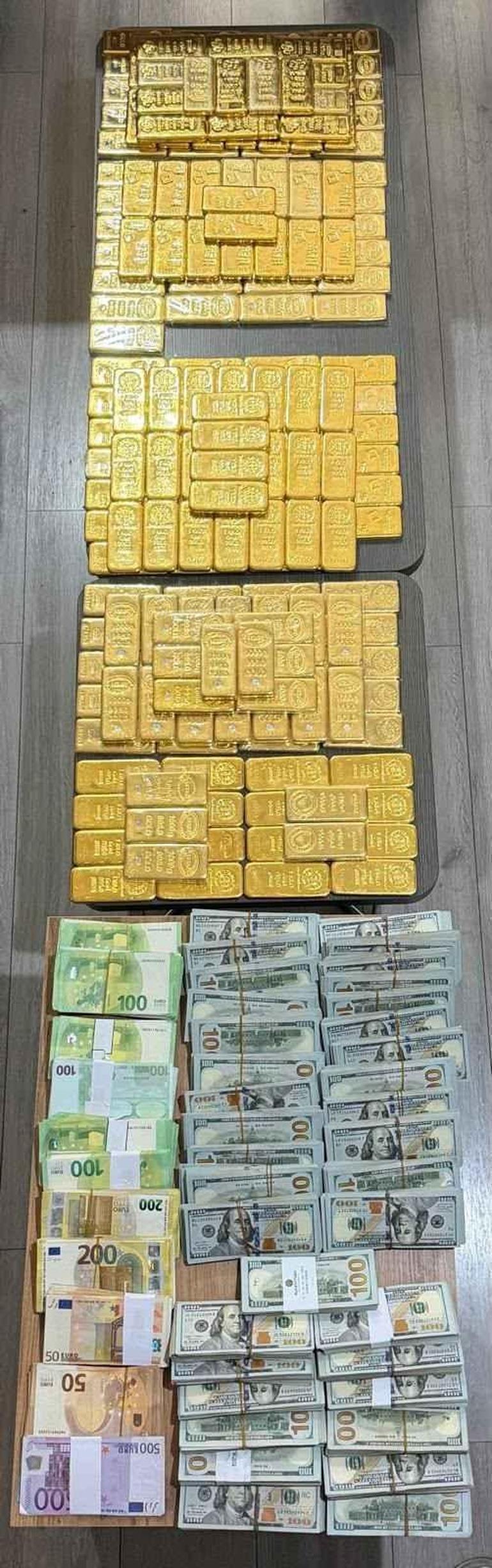 SON DAKİKA I Alihan Kuriş soruşturmasında yeni görüntüler: Tek adreste 200 kg altın ele geçirildi