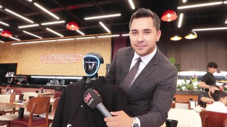 Ankara’nın ilk “garson robotu” göreve başladı
