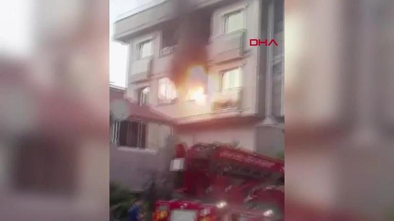 Kocaelideki doğal gaz patlaması kamerada