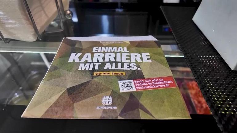 Almanyada dönerle asker topluyorlar