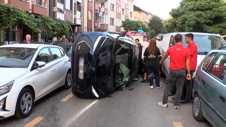 3 araca çarptı