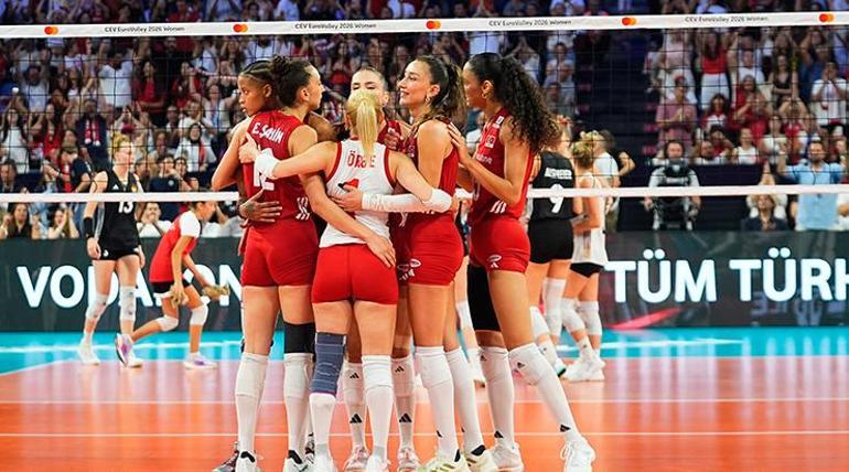 SON DAKİKA | Filenin Sultanları, Almanya’yı da rahat geçti