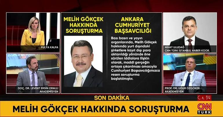 Son dakika haberi: Melih Gökçek hakkında soruşturma Gökçekten ilk açıklama geldi