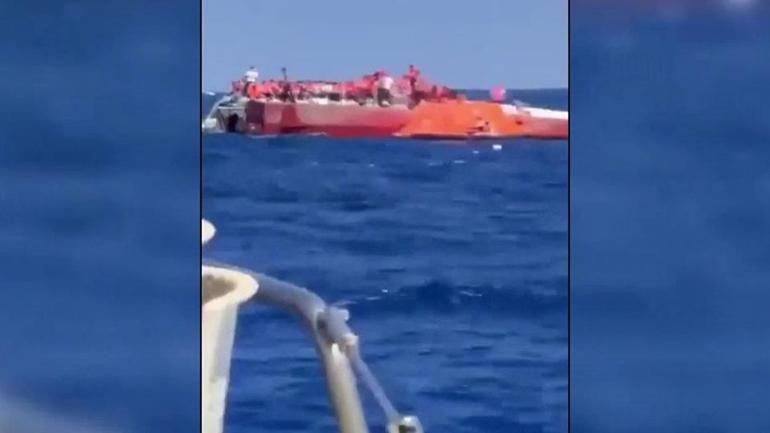 Batan gemiden kurtulan Efe CNN TÜRK’e konuştu: “Gondol gibiydi”