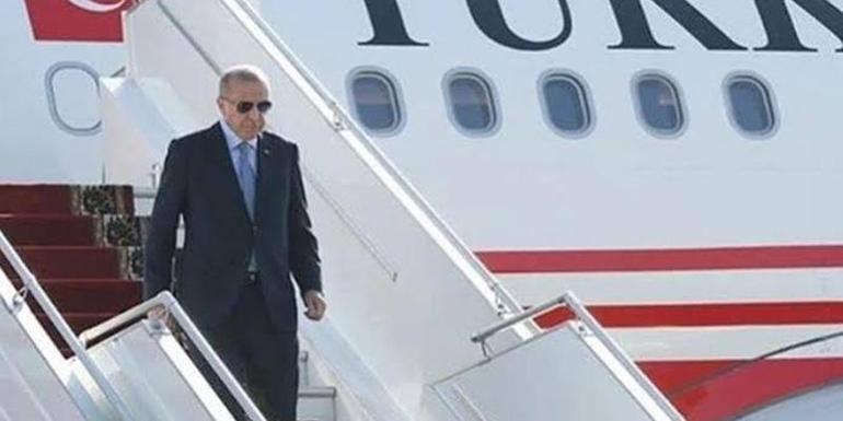 Cumhurbaşkanı Erdoğan ŞİÖ Zirvesi sonrası yurda döndü
