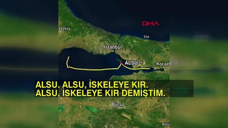 Telsiz konuşmasında dümeni kır isyanı