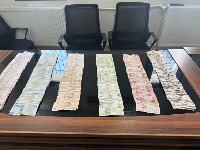 Dilencinin üzerinden çıkan para şoke etti