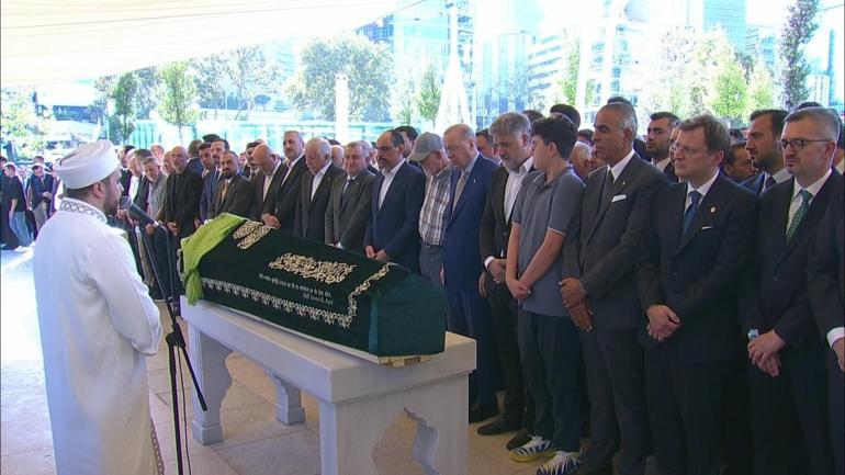 Cumhurbaşkan Erdoğan, Zehra Önenin cenazesine katıldı