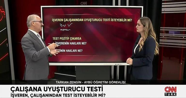 İşveren, çalışanından uyuşturucu test isteyebilir mi