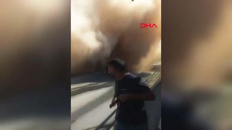 Kuşadası’nda yıkımı yapılan 5 katlı bina çöktü