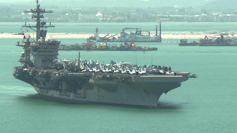 ABD gemisi USS Abraham Lincoln Taylandda temizlendi