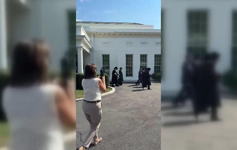 Kim bu Hasidik Yahudiler Yıllar sonra ABD Başkanı Trumpla neden görüştüler