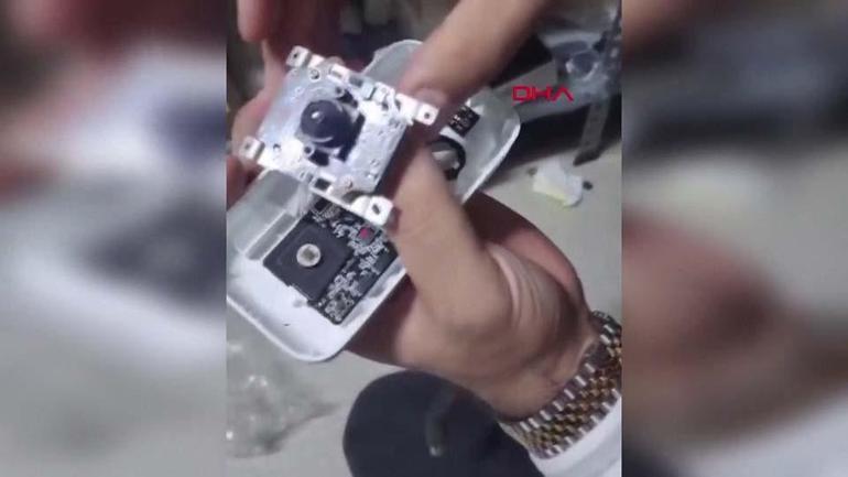 Bir gizli kamera skandalı daha Çay bahçesindeki erkekler tuvaletinde bulundu