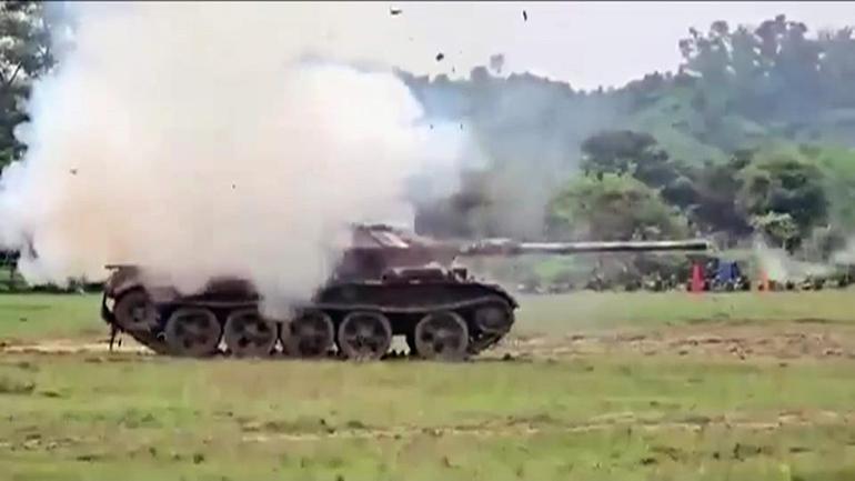 Tatbikatta tank böyle infilak etti: 2 asker öldü, 1 yüzbaşı ağır yaralı