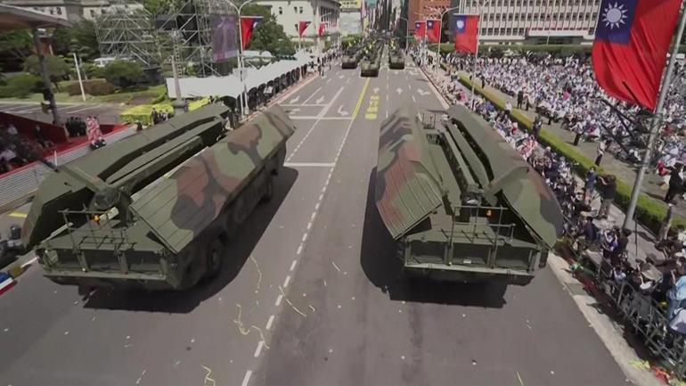 CNN TÜRK Tayvanın savunma sistemlerini görüntüledi
