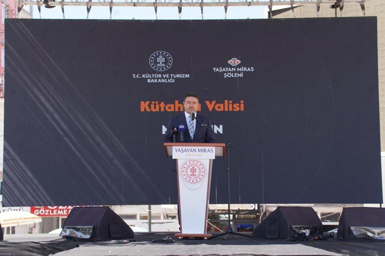 Kütahya yaşayan miras şöleni coşkuyla başladı