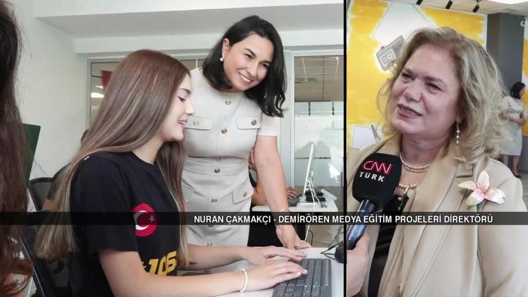 Demirören Medya Lisesinde ilk ders günü heyecanı