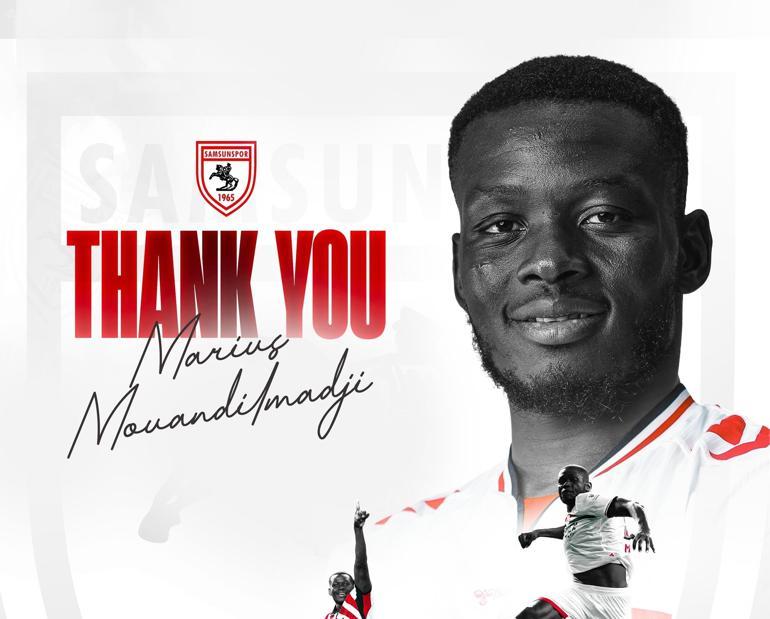 Samsunspor, Mouandilmadji’ye veda etti